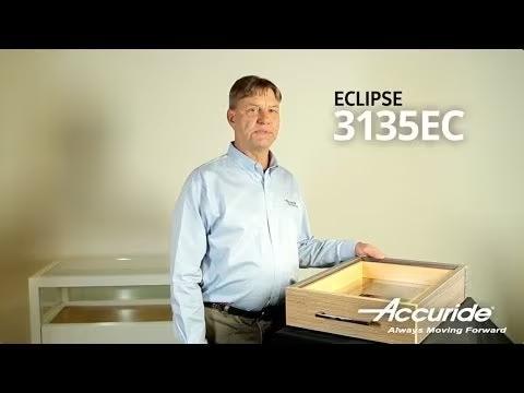 Accuride 3135EC Eclipse下安装易于关闭的滑轨